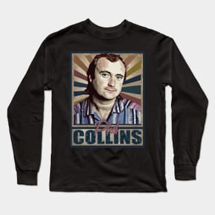 Phil Collins // Punksthetic Vintage Long Sleeve T-Shirt